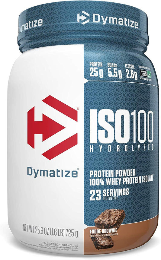 Dymatize Iso100 Proteína Suero Fudge 25g 20 Servicios