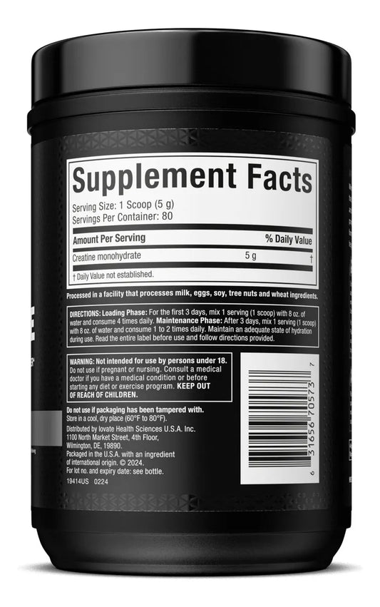 Suplemento en Polvo MuscleTech Essential Series Creatina Monohidratada x 400g
