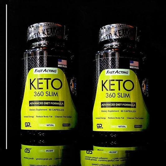 Keto 360 Slim Black 1800 Mg Nuevo Usa Promo X2