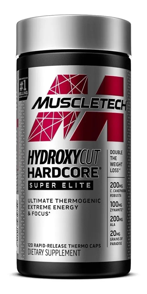Suplemento en cápsula MuscleTech Quemador Cafeína Anhidra