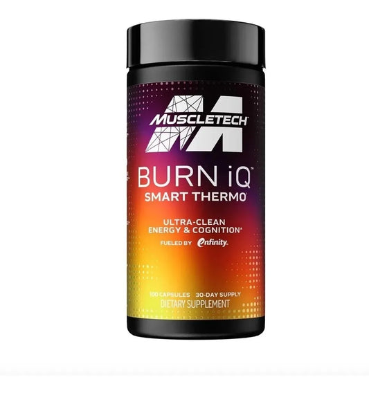 Burn Iq Smart Thermo Termogenic De Muscletech - 100 Capsulas
