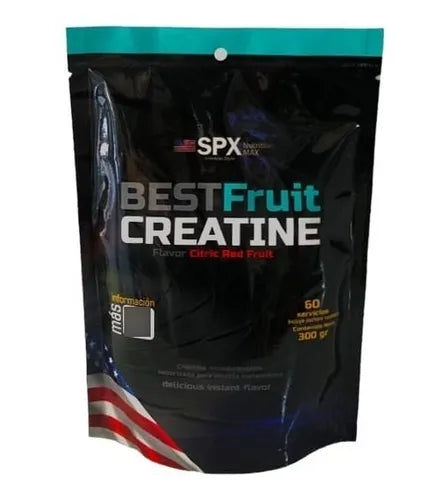 Creatine Spx Premium Micronizada Pura Saborizada Futal Sabor Frutilla Citrica
