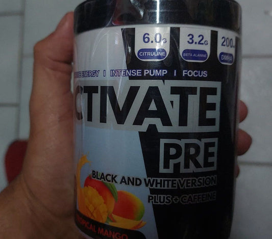 Activate pre uno de los pre entrenamientos importados mas fuertes