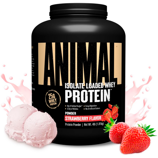 Isolated loaded whey 1kg universal